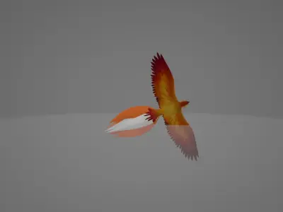 bird  hell bird 3D model