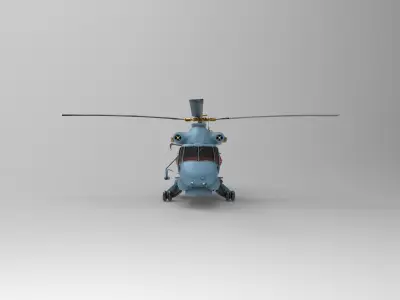 Kaman SH-2 Seasprite 3D model