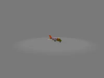 Aro Plan Low-poly 3D model