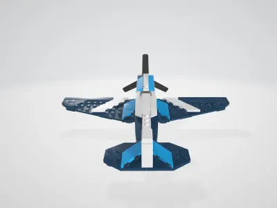 LEGO CREATOR 31160 Jet Plane Building Toy 3D model