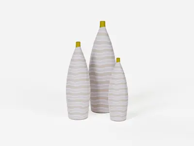 Free Vases Free low-poly 3D model
