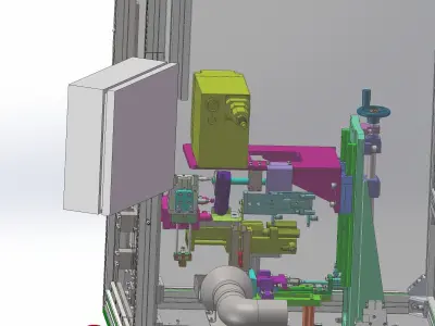 Laser marking machine 3D model