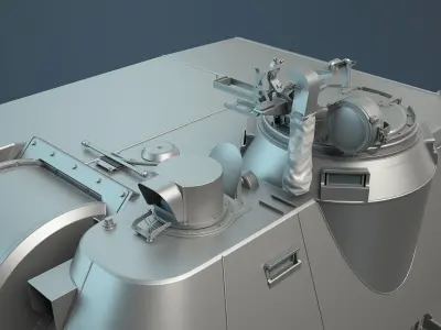 2S3 Akatsiya High-Poly 3D model