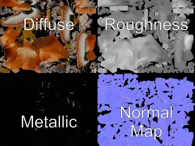 Eagle Model Pack  Realistic Bird D Model for Animation and Games Low-poly 3D model