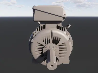Electric Motor 1 3D model