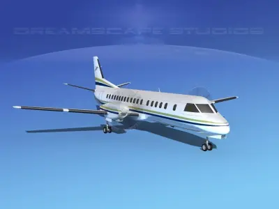 SAAB 2000 Corporate 1 3D model