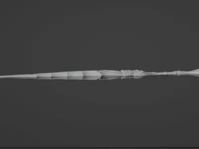 Skull Edge 3D model from Lineage2 Game 3D print 3D print model 3D print model