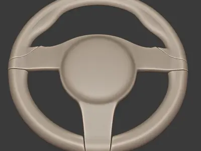 Steering wheel  Free 3D model