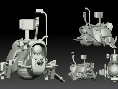 sh effect Figuarts bike Akira Toriyama 3D print model