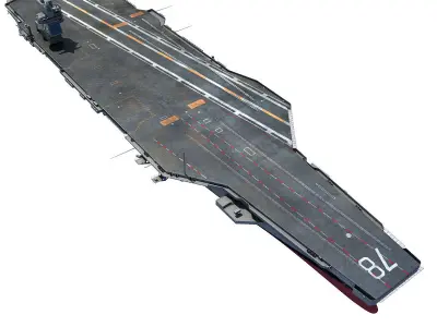 USS Gerald R F Aircraft Carrier CVN-78 3D model