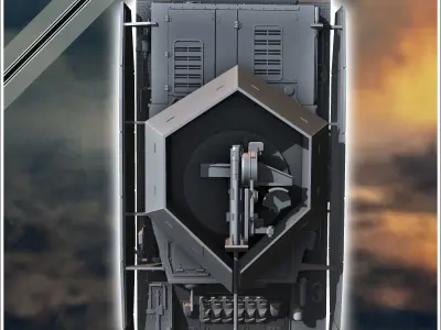 Flakpanzer IV AA Ostwind - miniatures tabletop scenery 3D print model