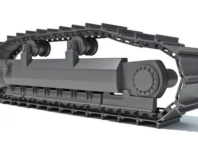Track kit V2 3D model