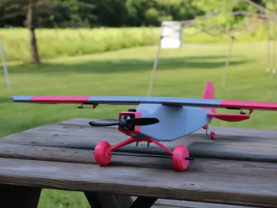 Fully 3d Printable RC Aircraft - Piper Cub 3D print model