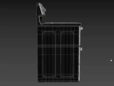 GE Electric Double Oven Convection Range JBS86SPSS 3D model