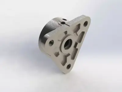 Base de Mancal de Rolamento SKF FNL 505 B Bearing Bas 3D model