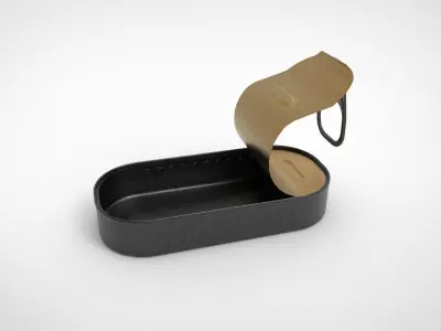 tinned fish 3D model