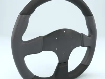 Steering Wheel Sparco L999 3D model