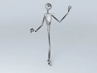 The Nightmare Before Christmas - Jack Skellington Free 3D model