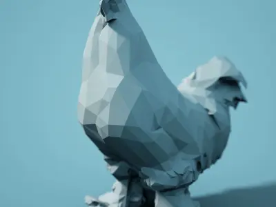 Bird Collection V2 Low Poly Models Low-poly 3D model