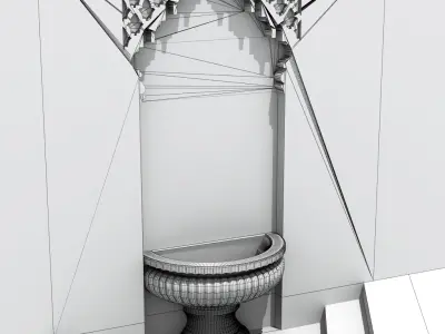 Fountain 05 3D model