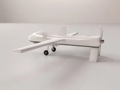 UAV v2 3D model
