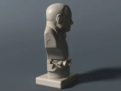 Churchill Bust 3D model