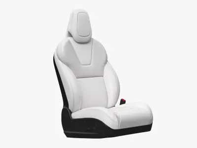 Car Seat Tesla 3D model