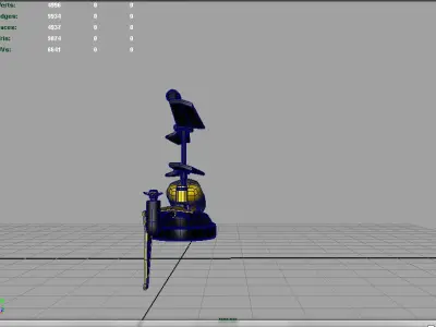 RC Helicopter AAA 3D model