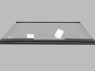 GLASS TABLE TOP Free low-poly 3D model