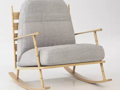 Rocking chair Free 3D model purchase