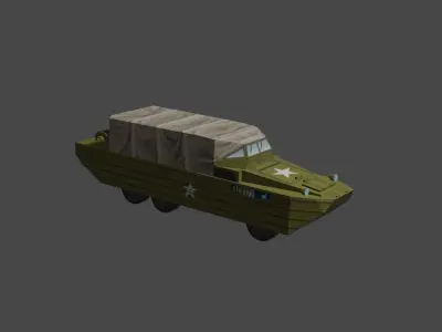 gmc dukw353 3D model