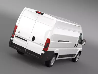 Citroen Relay Van L4H2 2017 3D model