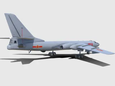 Xian H-6 3D model