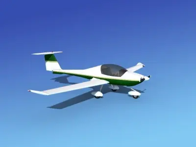 Daimond DA-20 Katana V09 3D model