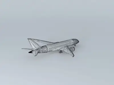 Boeing 787 800 TACV Free 3D model