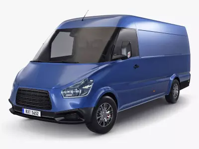 Generic Commercial Cargo Van M 2 3D model