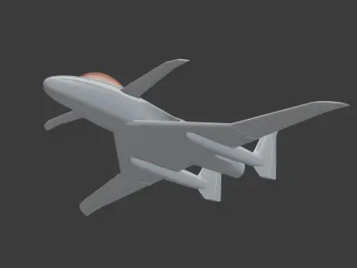 rutan ARES 3D print model