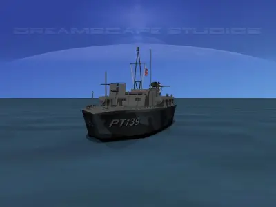 Elco PT Boat PT-139 3D model