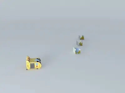 ARGO AIRCRAFTS  A 35 Cyclobox Free 3D model