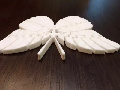 Articulated Butterfly 3D print model