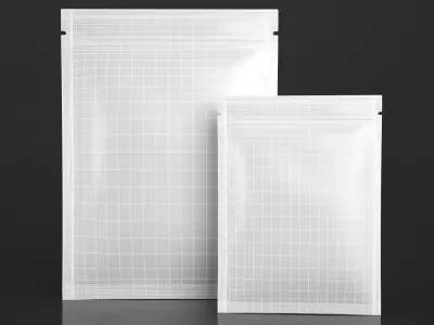 3 Side Seal Pouch - Packaging 3D model