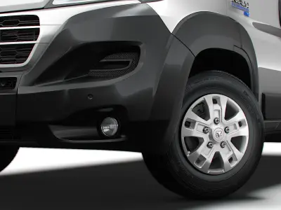 Ram ProMaster EV Cargo Van L1H2 2024 3D model