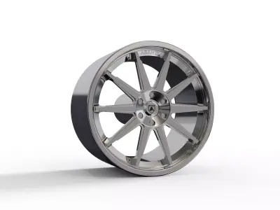 ASANTI EMPEROR WHEEL 3D MODEL 3D model