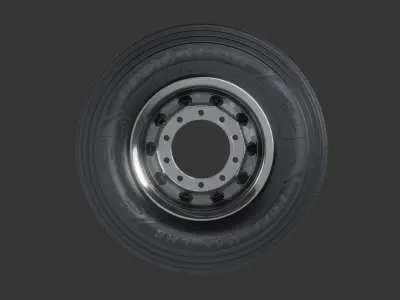 Alcoa with GoodYear Fuel Max LHS 3D model