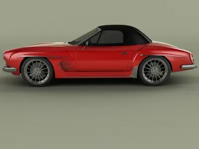 Duesen Bayern Mystar 190 SL Free 3D model