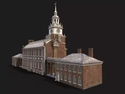 Independence Hall 3D model