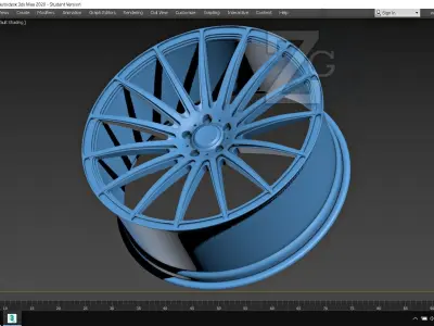 Asanti Label ABL Polaris 14 Free low-poly 3D model