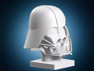 Darth Vader Helmet Sculpture 3D print model