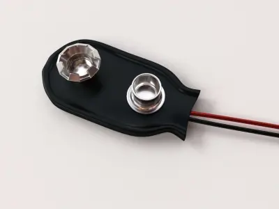 Battery Snap 3D model