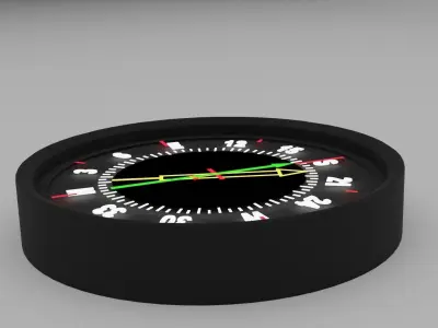 Radio magnetic Indicator 3D model